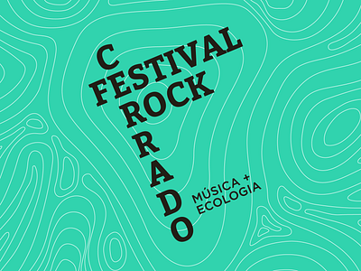 Rock Cerrado Festival - Visual identity brand design flat graphic design identity identitydesign lettering logo logo design logotype