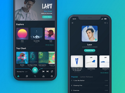 Spotify Redesign Concept