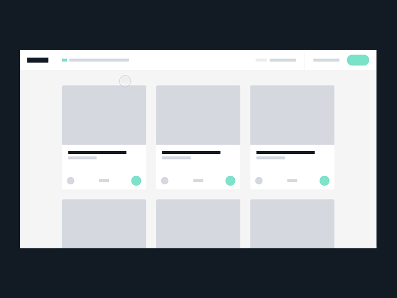 Product details & cart animation animation clean ecommerce motion principle ui ux wireframe zoning