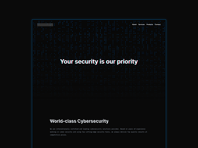 Nemosecurity Website Redesign cyber cybersecurity dark design minimal redesign security ui web web design website website design website redesign