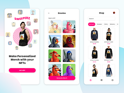 Sweeperz - Turn NFTs into Merch