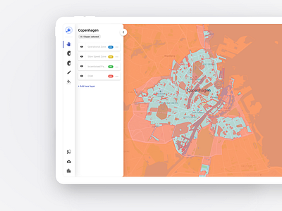 Geowiz - Geofence tool for mobility companies app app design application dashboard dashboard design dashboard ui design desktop desktop app geofence interface interface design micromobility mobility product design ui user experience ux web web design