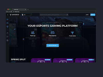 Leagues.gg - Esport gaming platform