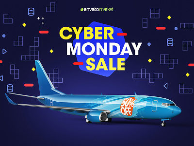 [50% OFF] Boeing 737 Aircraft Livery Mockup 3d aircraft boeing branding business cyber monday design discount graphic design label livery logo mock up mockup sale