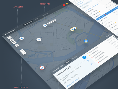 Map Application UI layer layers map perspective ui