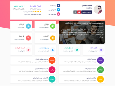 Karyad Manger Dashboard css dashboard farsi html iranian joomla laravel lavanstudio manager persian php wordpress