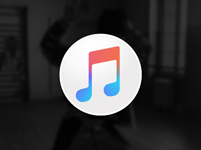 iTunes à la Apple Music apple el capitan icns itunes music osx sketch