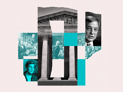 254 collage democrats editorial illustration illustration nyt senate supreme court