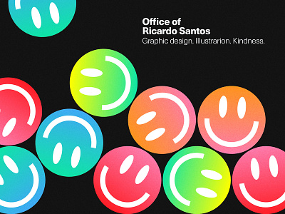 new identity branding design studio gradient identity self promotion smiles smiley studio typography