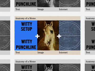«Meme» | Newsroom Dictionary | Google News Initiative collage editorial illustration illustration illustrator internet meme social media type typography