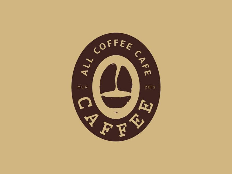 Caffee | All Coffee Cafe - Secondary Logo typography type studio logo designer logo design logo graphic design design branding brand strategy brand identity brand