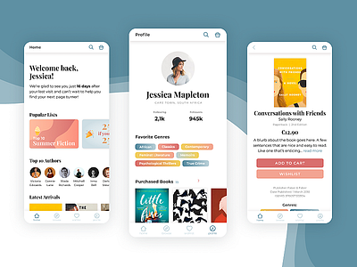 Bookshop UI | UpLabs Challenge app design figma mobile ui uidesign ux web