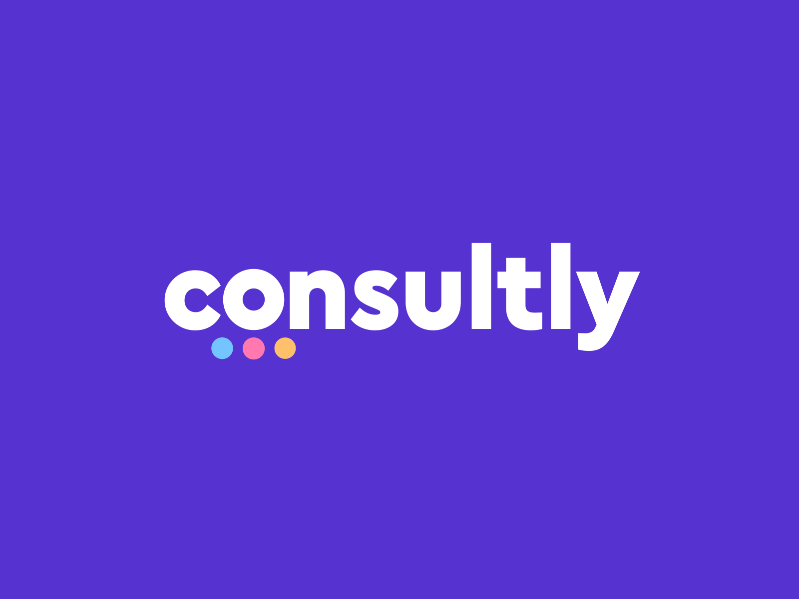 Consultly logo animation 2d after effects animation brand brand animation branding circles colorful gif group chat logo logo animation motion design support typography video