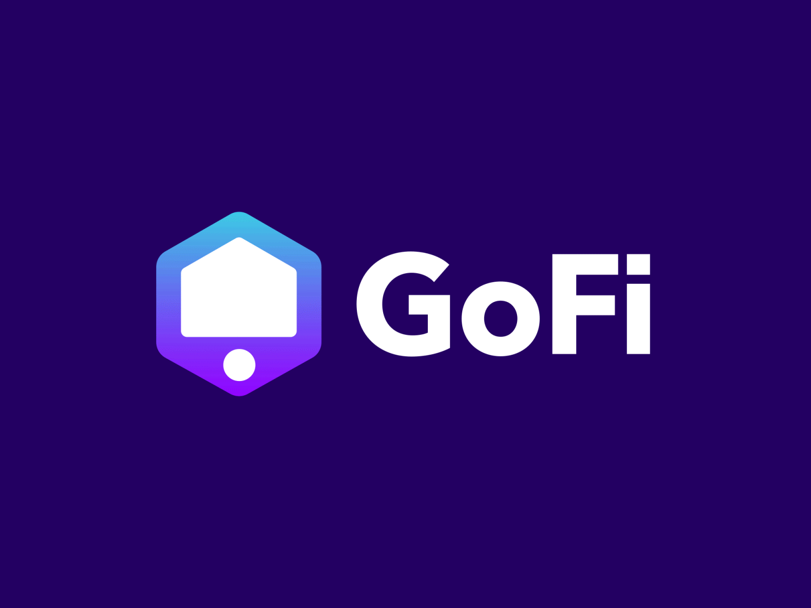 Gofi Logo Animation 2d after effects animated logo brand animation brand identity branding house logo animation logo mark mortgage motion design purple vector