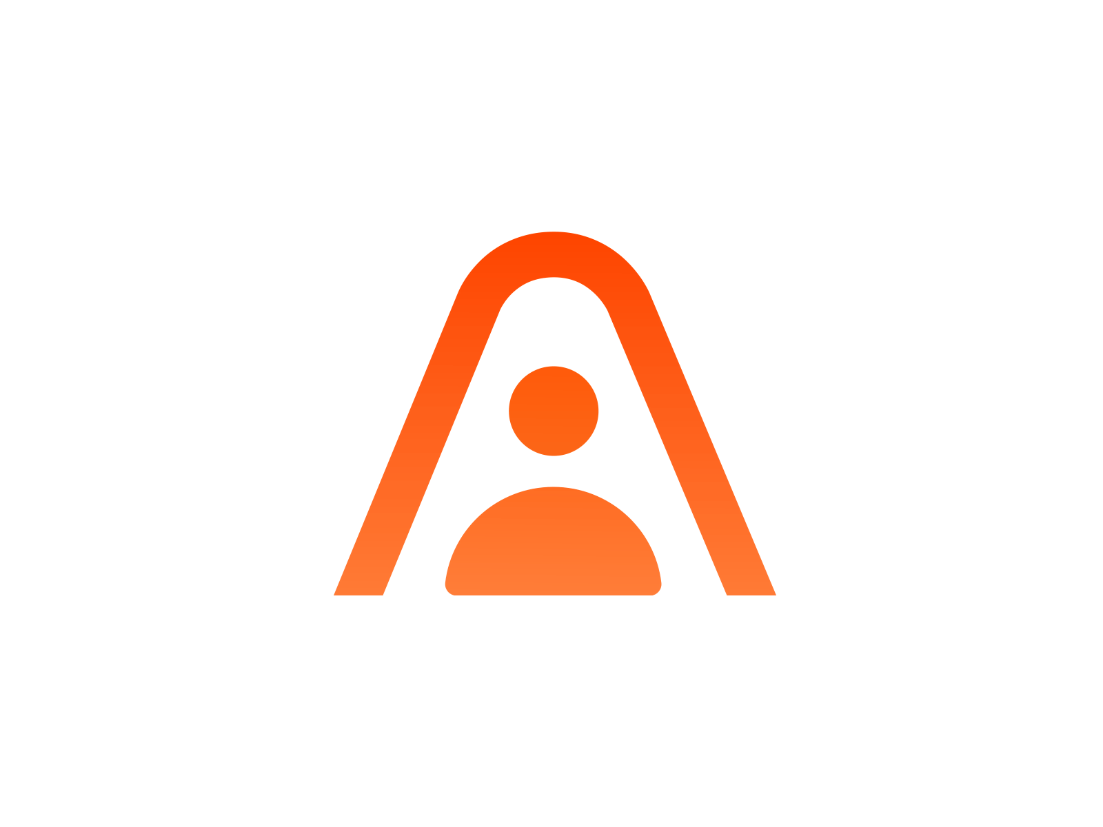 Alljobs Logo animation 2d after effects animation brand branding animation hiring jobs logo logo animation motion design orange shapes