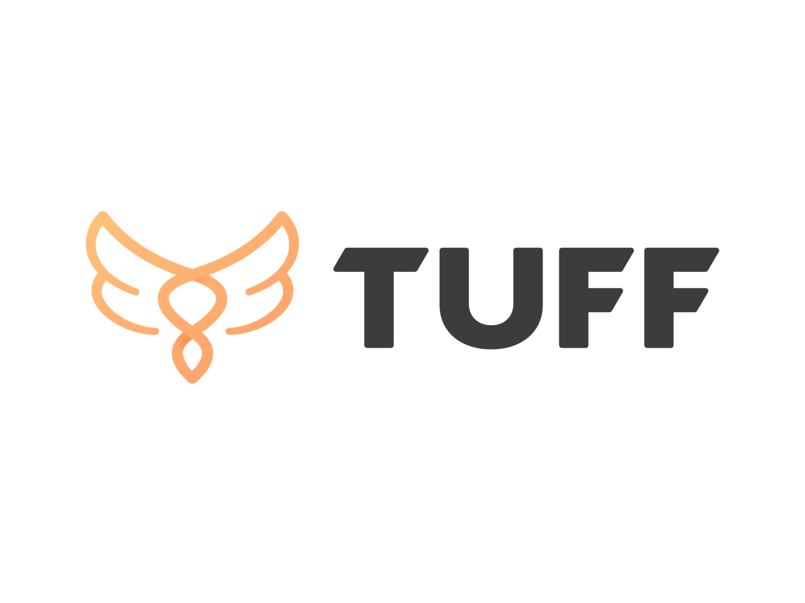 Tuff Logo animation 2d after effects animation brand brand animation branding flying logo logo animation motion design