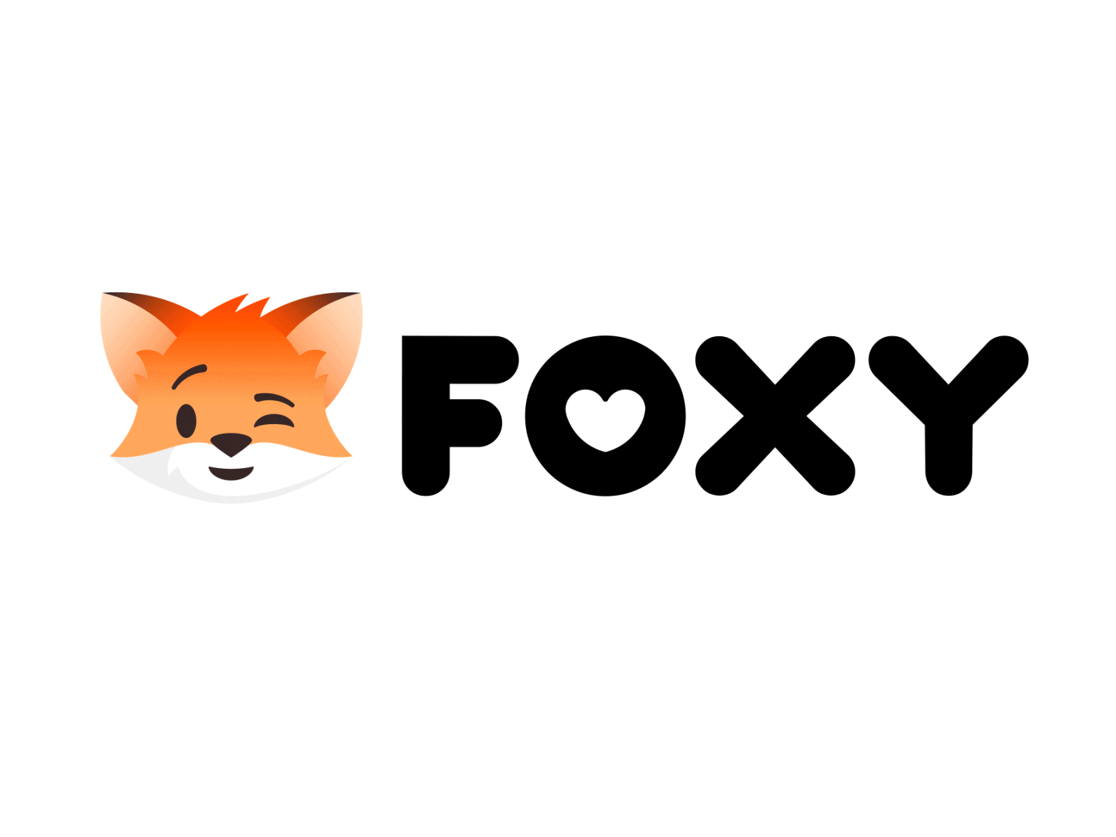 Foxy Logo Animation 2d 2d animation 2danimation ae after effects animation brand brand animation fox foxy logo logo animation logo reveal motion design