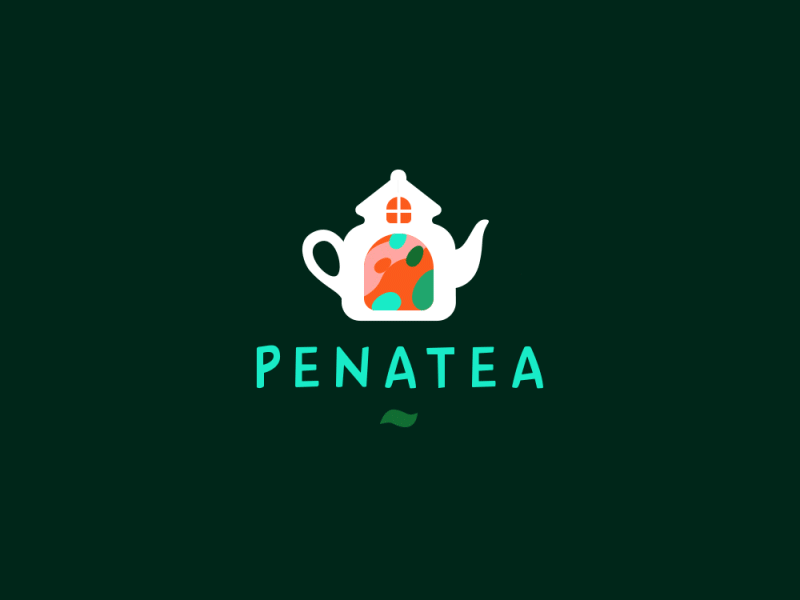 Penatea animation dribbble logo logo animation logoanimation motion design tea