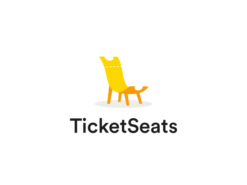 Ticket Seats 2d ae animation brand brand animation brand identity branding frame by frame logo logo animation logotype motion design motion graphics