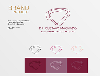 Brand project branding design logo