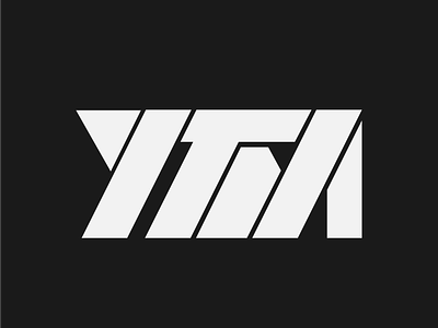 YTM Logo Design digital art initials logo logo 2d logo a day logo design logodesign logotype typography