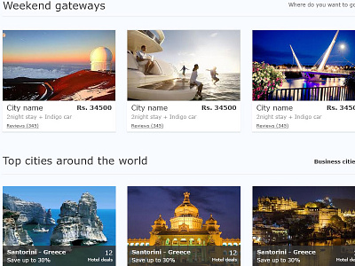 Travel site design interface platform