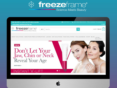 Freezeframe web design web development