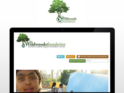 Wildwoods Foundation web design web development