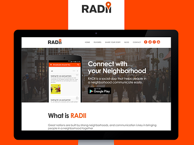 Radii web design web development