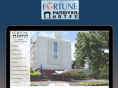 Pandiyan Hotel web design web development
