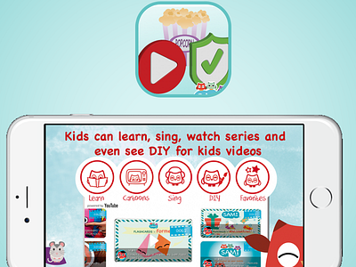 Kids Safe Video App app marketing