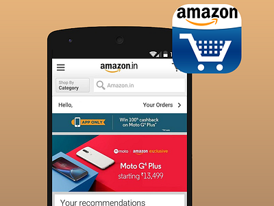 Amazon India Online Shopping apps marketing