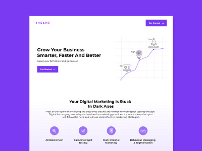 Insane Marketers Landing Page