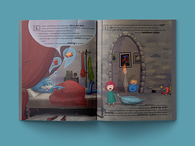 The Adventures of Tubby&Stretch adventures book cover children book digital art illustrated book illustration magical potion