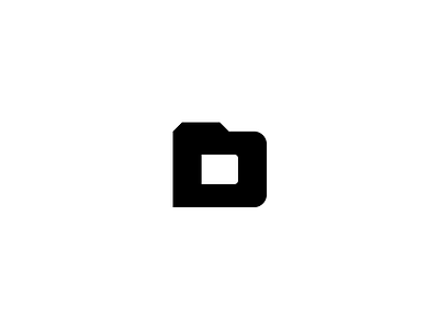 "D"+ Folder Logo Concept.