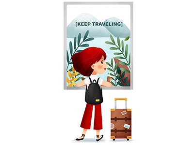 Keep travel keep mountain plant travel