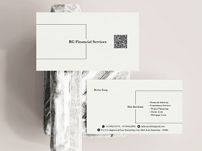 Minimal Business Card Design branding business card design designing photoshop