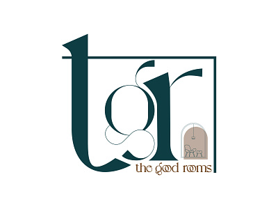 The Good Rooms branding designing interior design logo photoshop vector