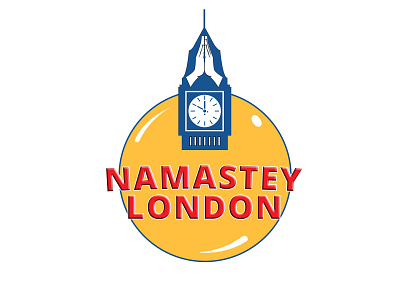 Namastey London - Logo Design art branding design designing logo photoshop