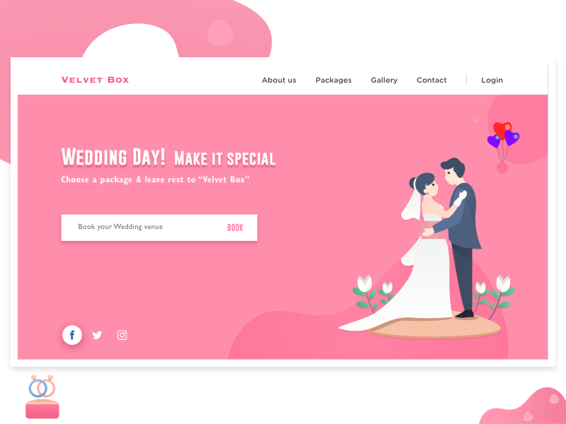 Website Header by Saipramod Sirigiri on Dribbble