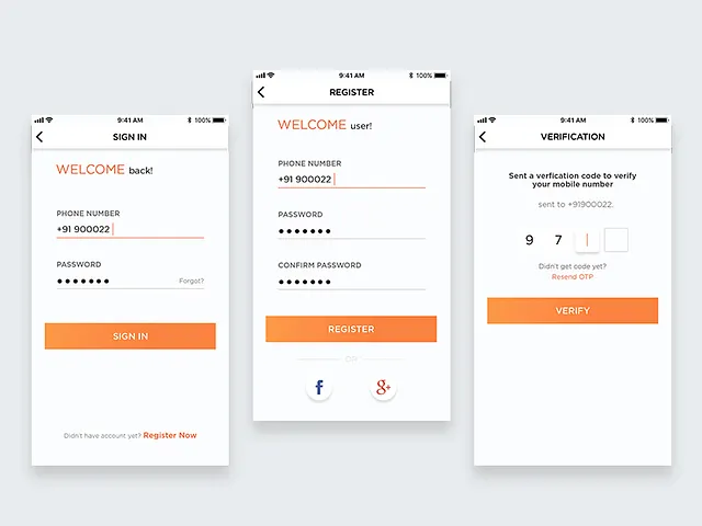 Otp Verification designs, themes, templates and downloadable graphic ...