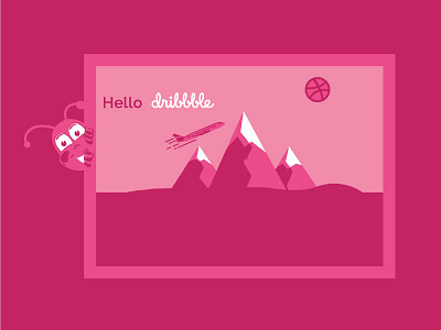 Hello Dribbble ! 1st debuts dribbble hello shot