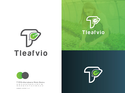 T letter with leaf logo branding icon leaf leaf logo leaves letter t letter t logo logo logo design monogram t t letter logo vector
