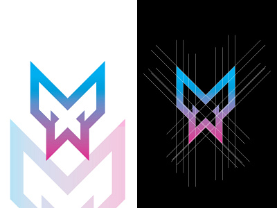 Mm Logo Design designs, themes, templates and downloadable graphic elements  on Dribbble