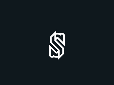 s letter logo concept