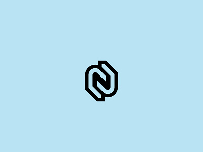 n letter logo