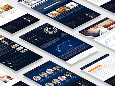 PHPCOIN website UI/UX design dribbble invite ui ux website