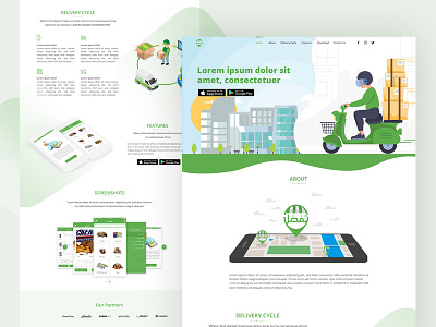 Tafaddal landing page