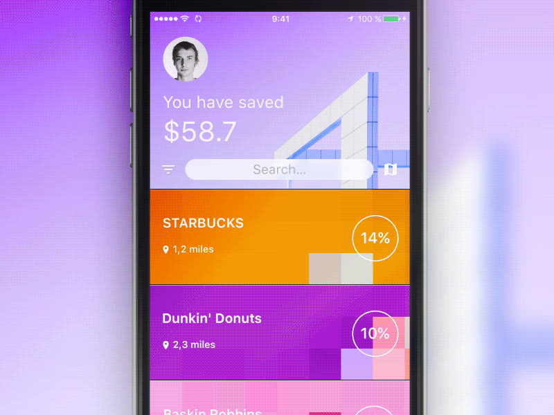 Check app animation app bill colors invoice ios pay payments shop ui ux wallet