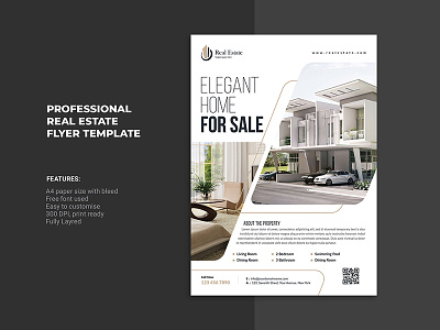 Real Estate advert advertisement agent business business flyer corporate corporate flyer flyer green home homeowner magazine magazine ad marketing photoshop promotion property real estate real estate flyer template realtor